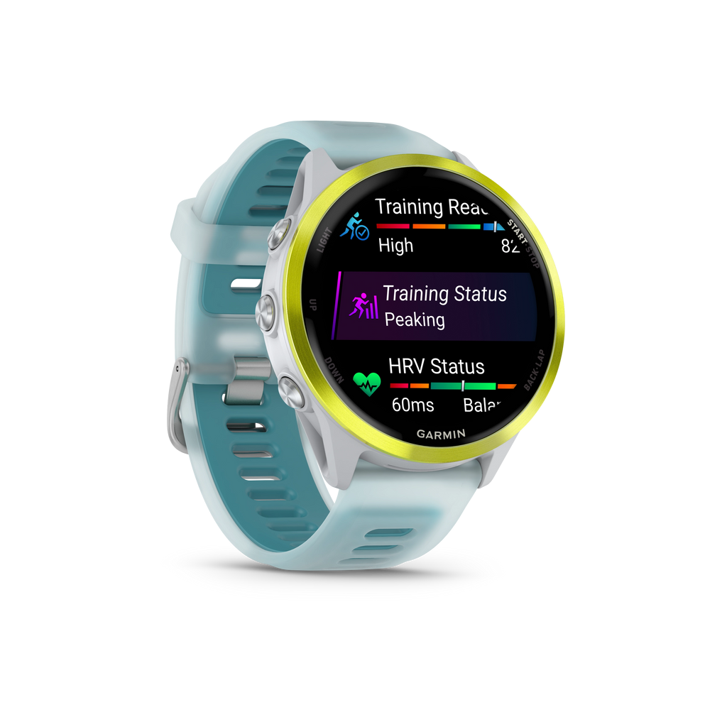 Garmin Forerunner 570 Smart Watch (Whitestone/Amp Yellow)