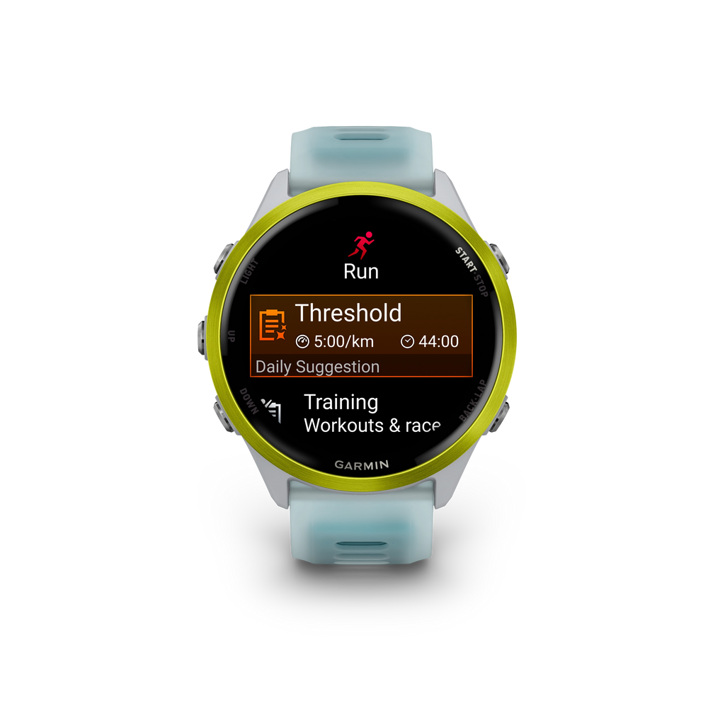Garmin Forerunner 570 Smart Watch (Whitestone/Amp Yellow)