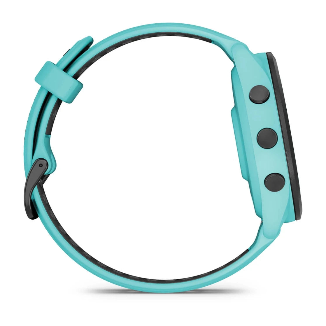 Garmin Forerunner 265 Smart Watch (Aqua/Black Silicone Band)