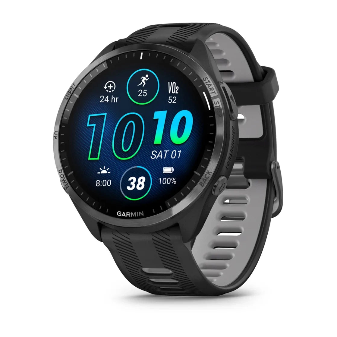 Garmin Forerunner 965 Smartwatch (Black) | AMOLED Multisport Watch