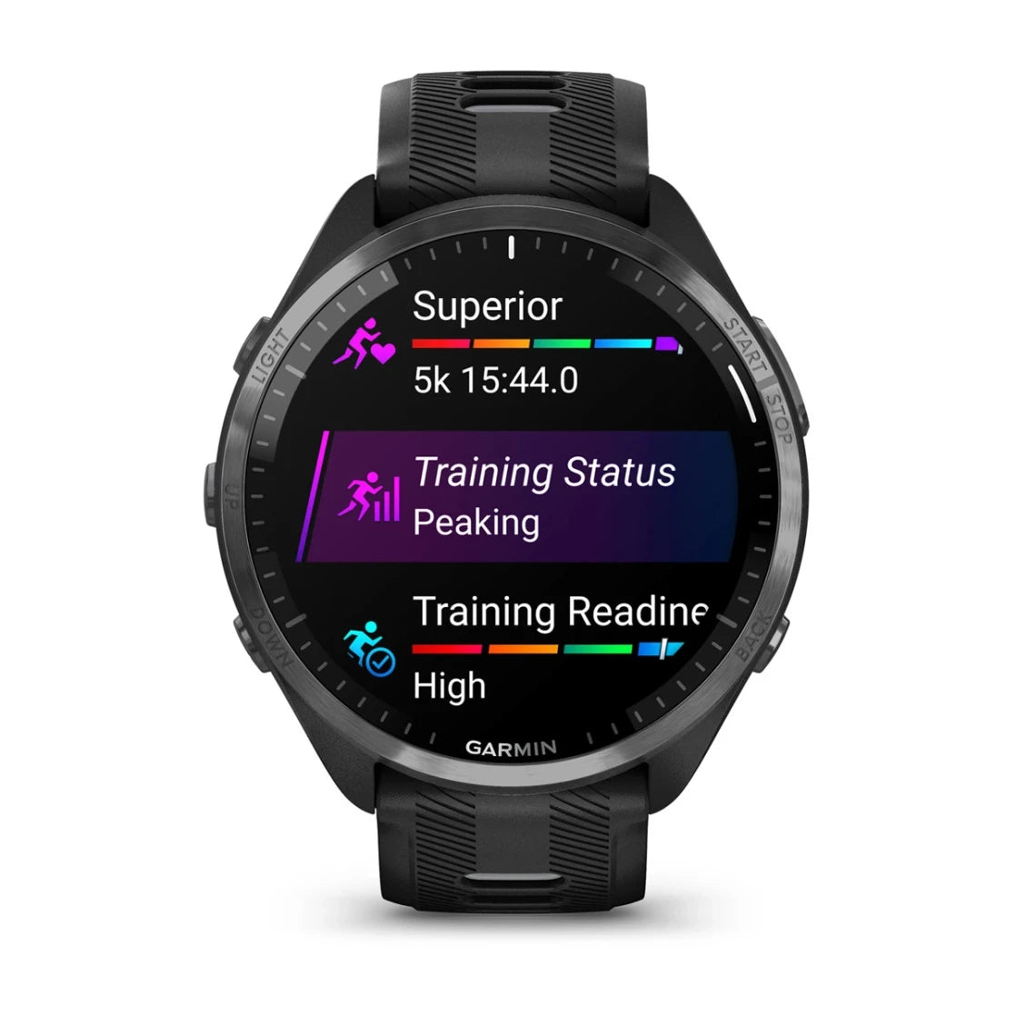 Garmin Forerunner 965 Smartwatch (Black) | AMOLED Multisport Watch