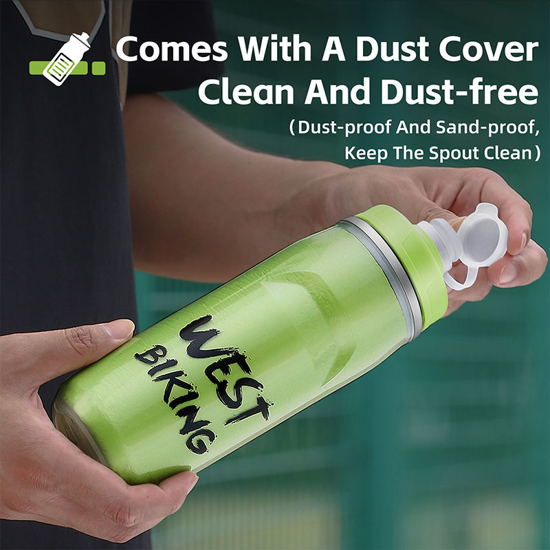 West Biking Triple-Layer Insulated Cycling Water Bottle