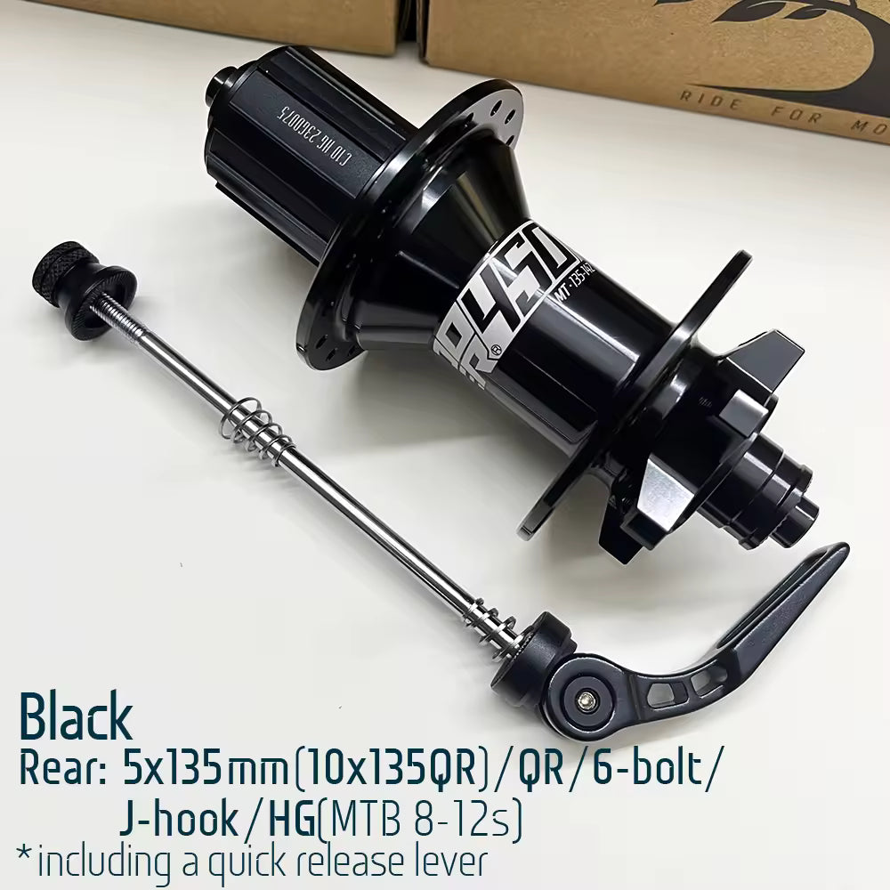 KOOZER 450 Rear Hub - QR/J-Bend/6-Bolt/HGR