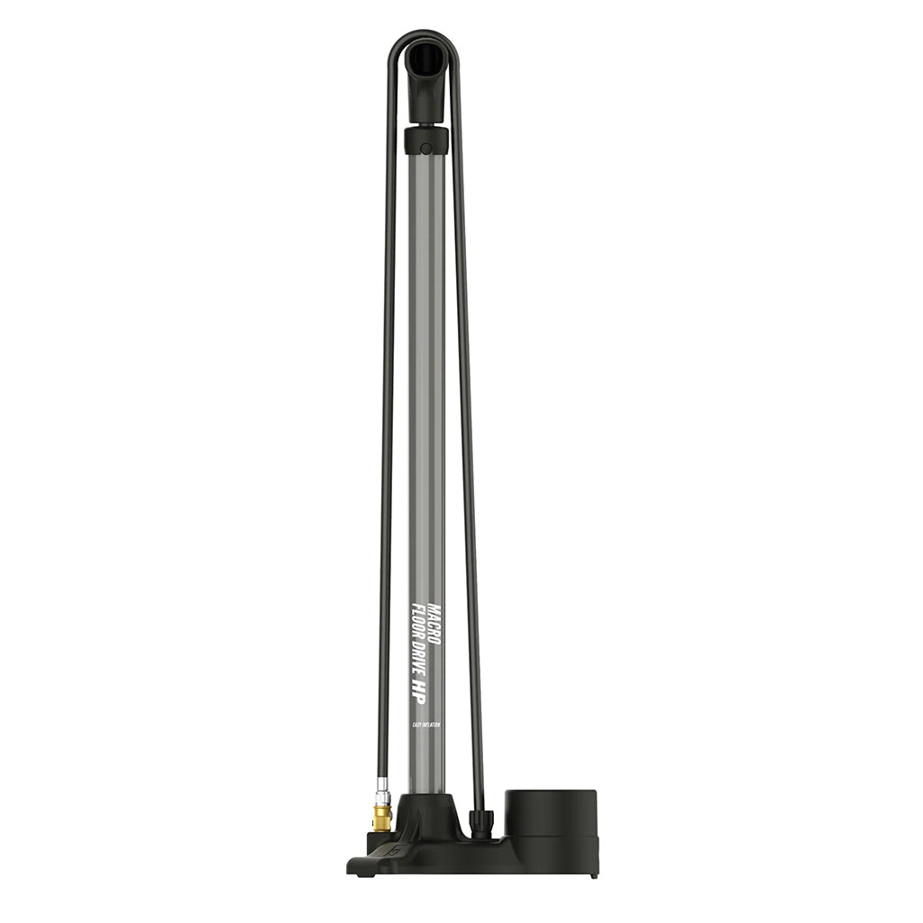 Lezyne Macro Drive ABS Floor Pump-Flat Grey
