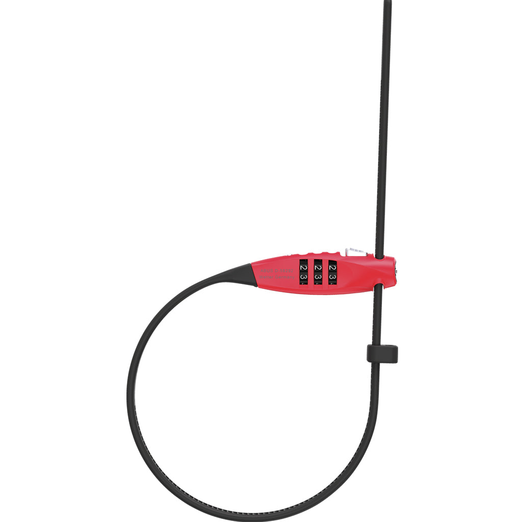 Abus Combiflex Travelguard Lock-Red
