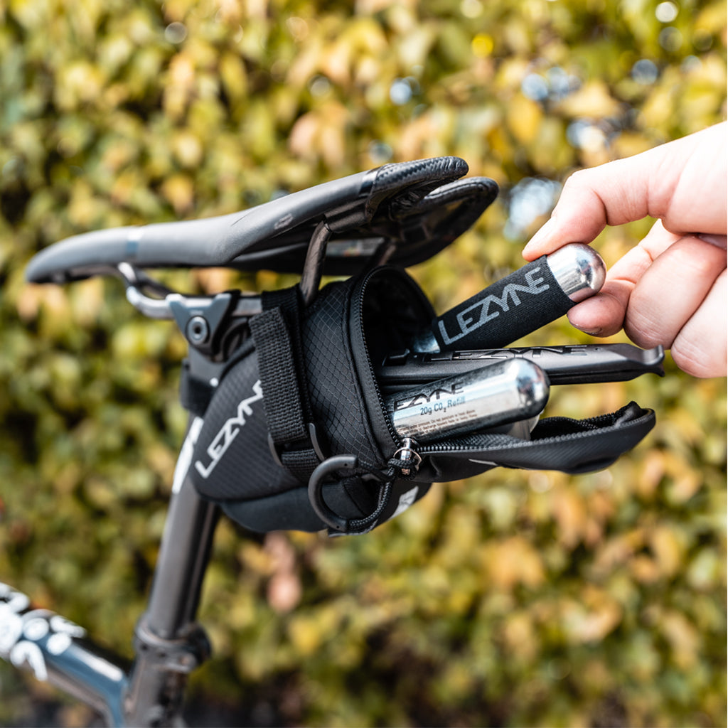 Lezyne M-Caddy Saddle Bag (Red/Black)