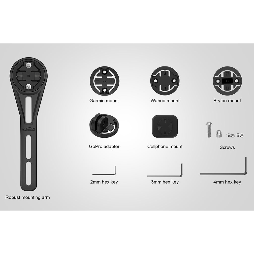 Magicshine MAA Aero Out-Front Bike Mount (Plastic)