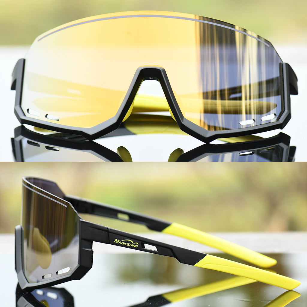 Magicshine Sprinter Classic Sunglasses (Yellow)