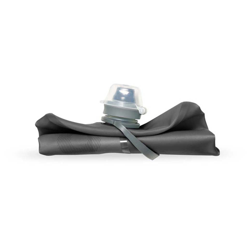 Hydrapak Stow Flexible Bottle-Mammoth Grey (1000ml)
