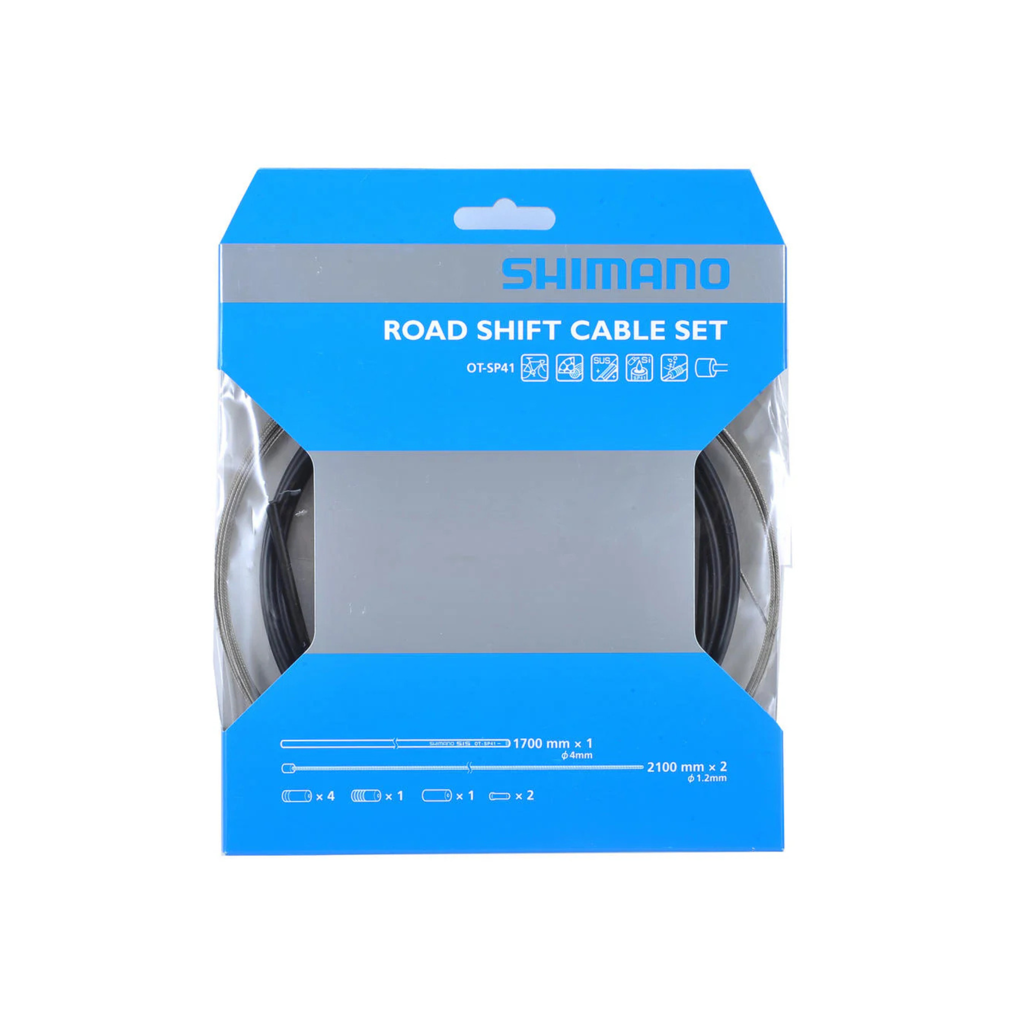 Shimano OT-SP41 Stainless Steel Road Shift Cable Set