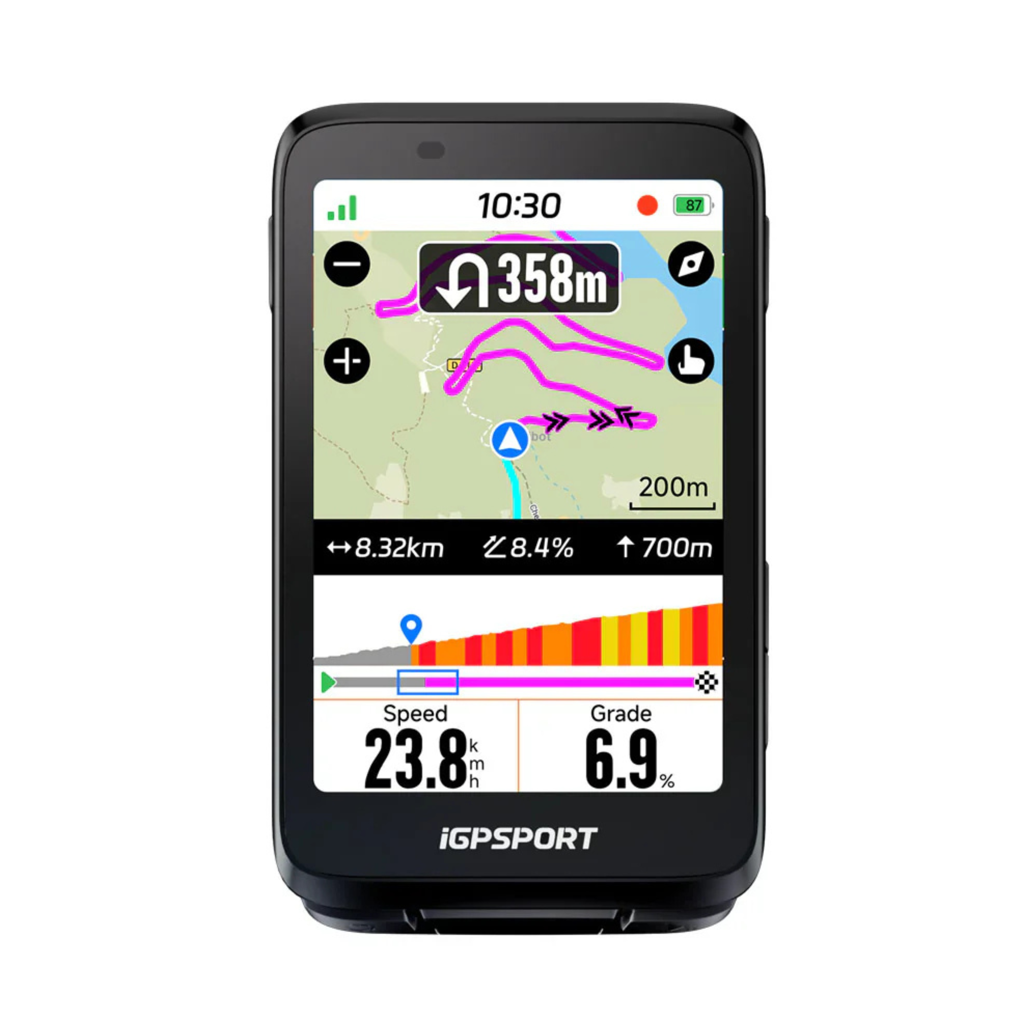 iGPSport BiNavi Cycling Computer (Black)