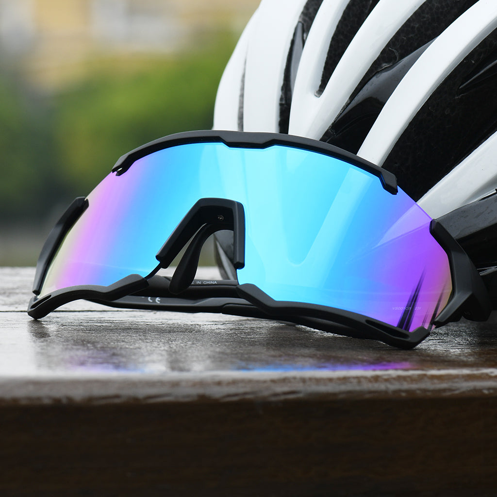 Magicshine Versatiler Photochromic Sunglasses (Blue)