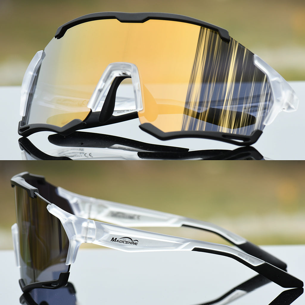 Magicshine Versatiler Classic Sunglasses (Gold)