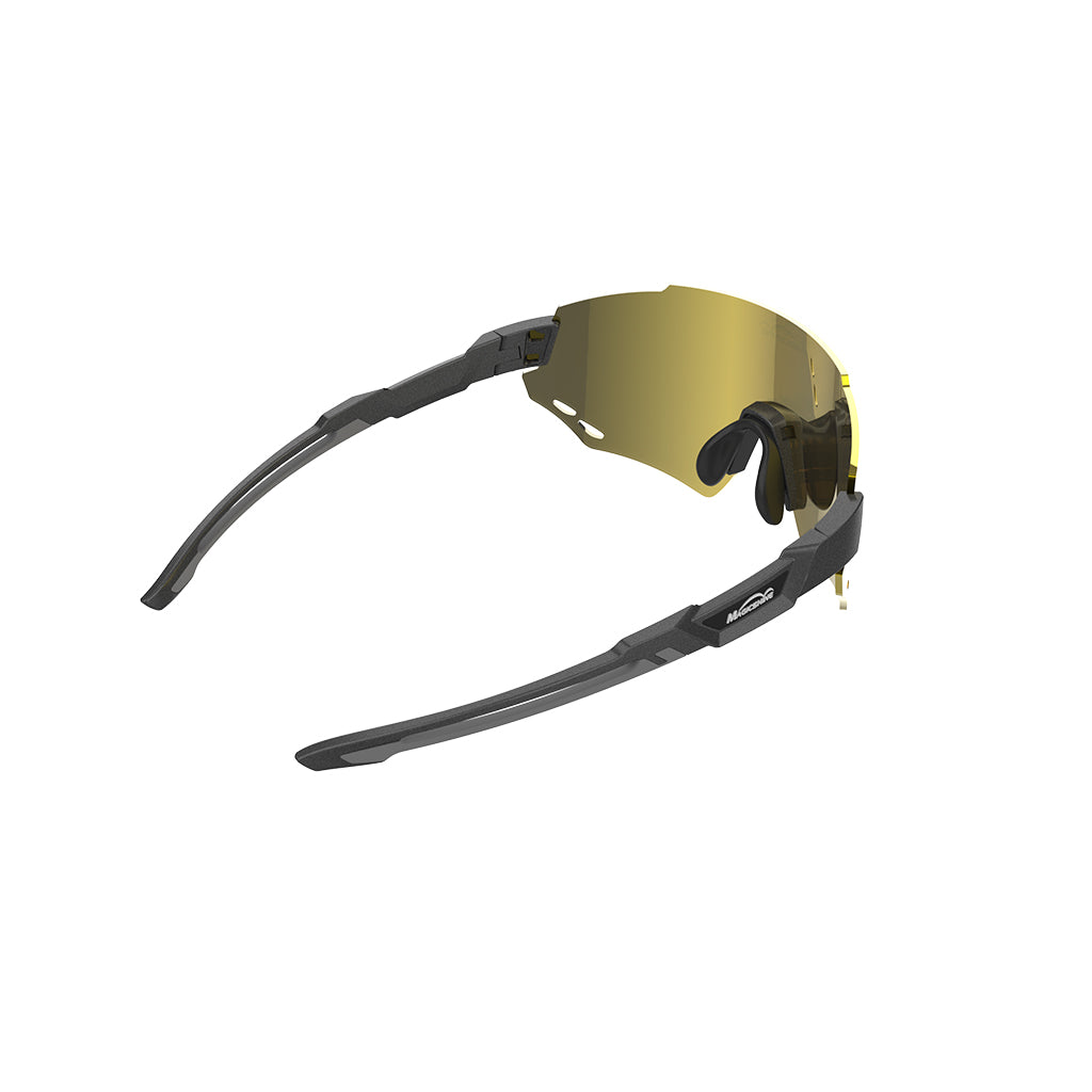 Magicshine Windbreaker Polarized Sunglasses (Gold)