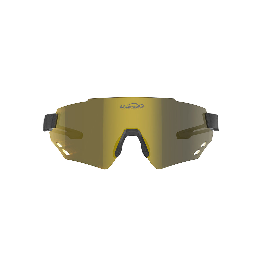 Magicshine Windbreaker Polarized Sunglasses (Gold)