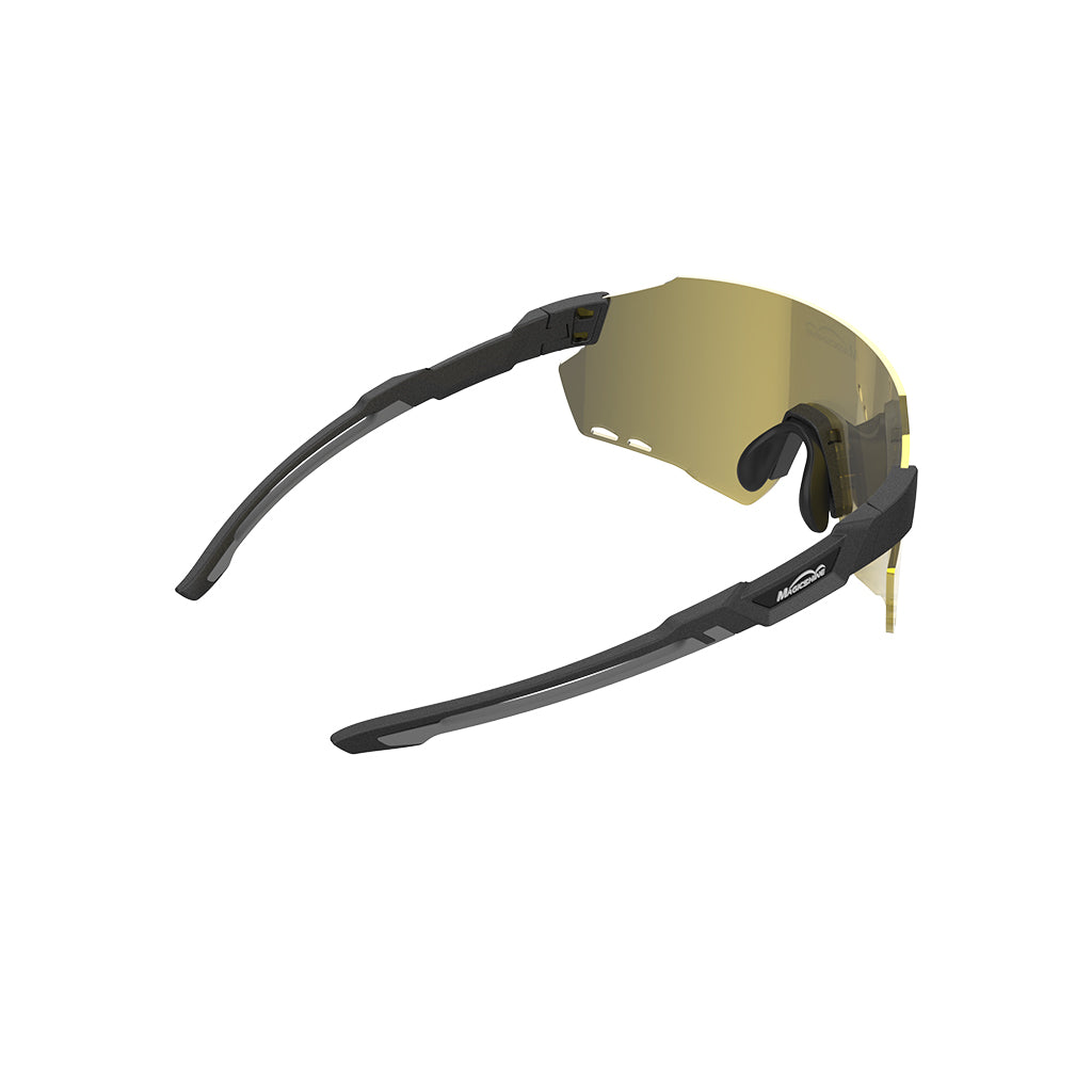 Magicshine Windbreaker Classic Sunglasses (Gold)