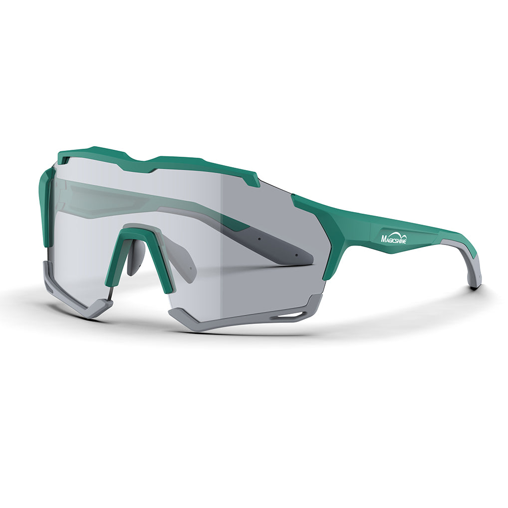 Magicshine Versatiler Photochromic Sunglasses (Clear/Green)