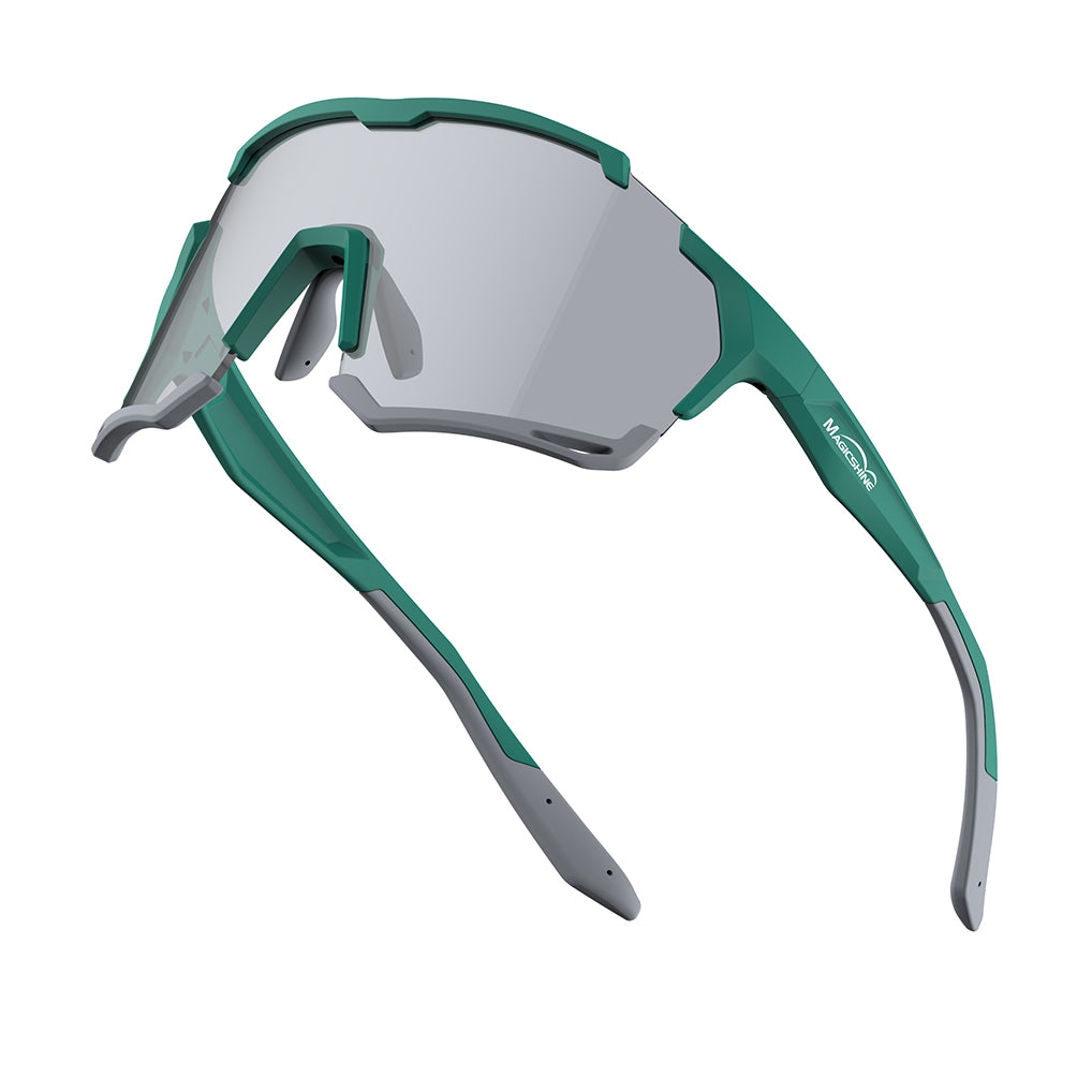 Magicshine Versatiler Photochromic Sunglasses (Clear/Green)