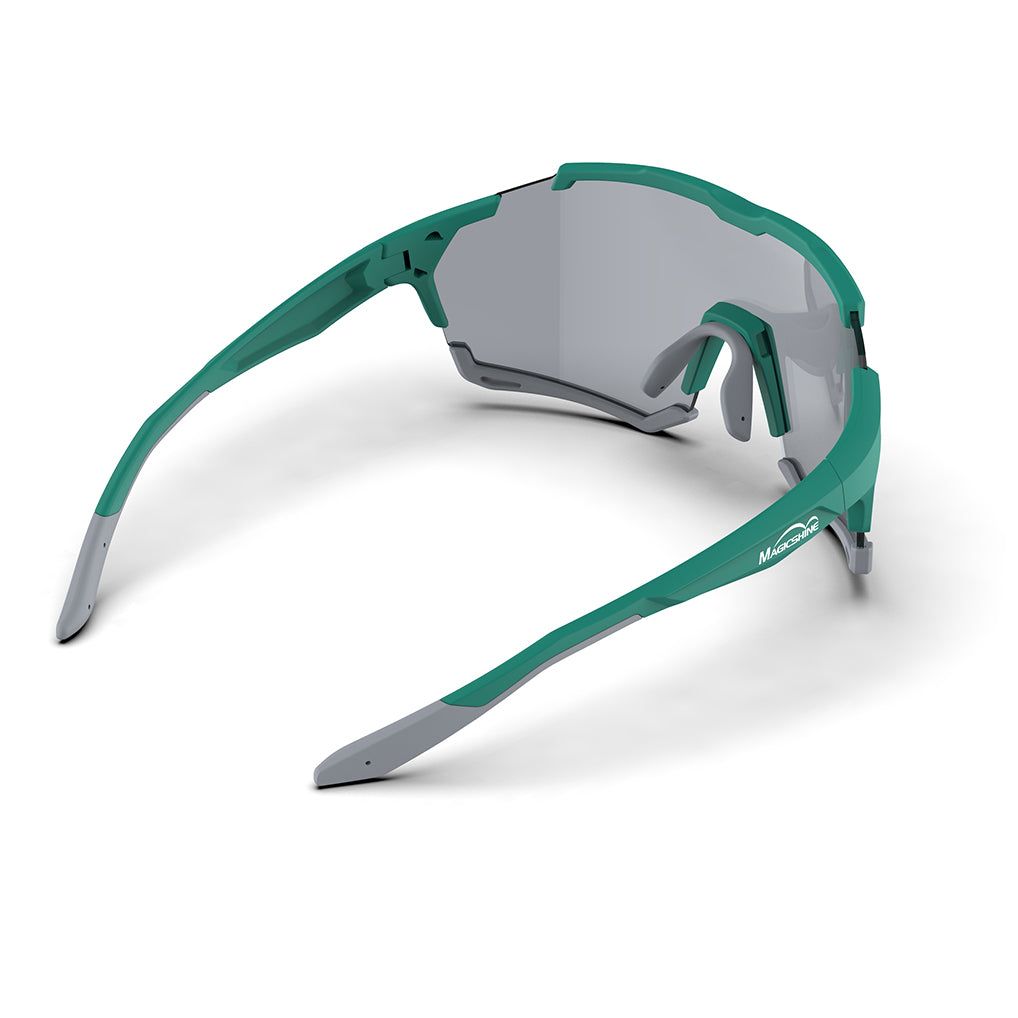 Magicshine Versatiler Photochromic Sunglasses (Clear/Green)