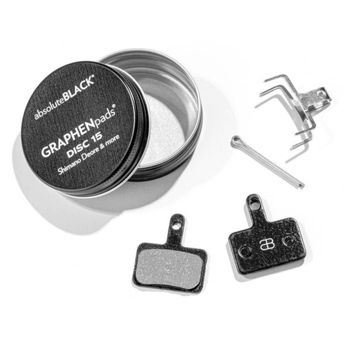 Absolute Black GRAPHENpads Disc Brake Pads For Deore (No.15)