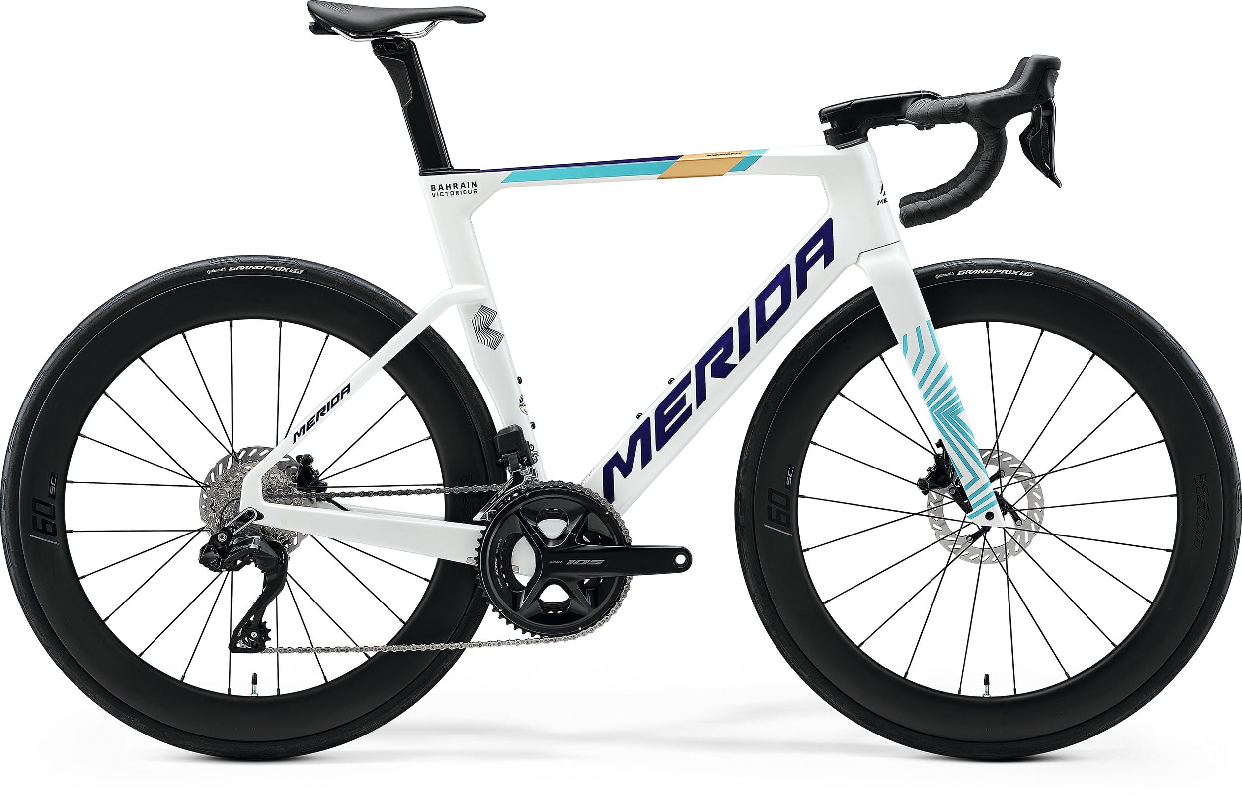 Merida Reacto 6000 (Pearl/Blue Team)
