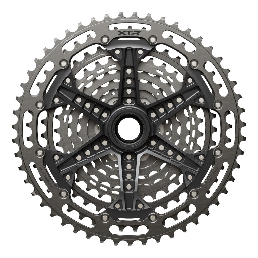 Shimano XTR CS-M9200 Cassette - HyperGlide+ | Micro Spline | 12-speed - (Black)