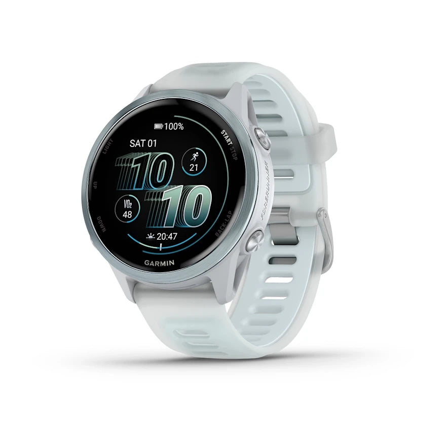 Garmin Forerunner 570 Smart Watch (Whitestone/Cloud Blue)