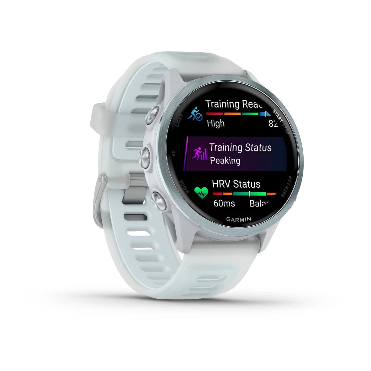 Garmin Forerunner 570 Smart Watch (Whitestone/Cloud Blue)