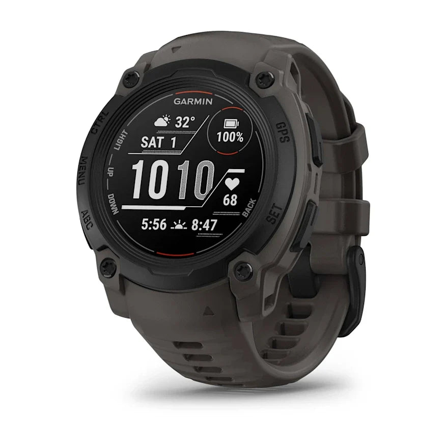 Garmin Instinct E Smart Watch (Black/Charcoal Band)