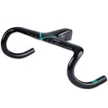 Chapter2 MANA2 Integrated Carbon Handlebar (Black/Aqua)