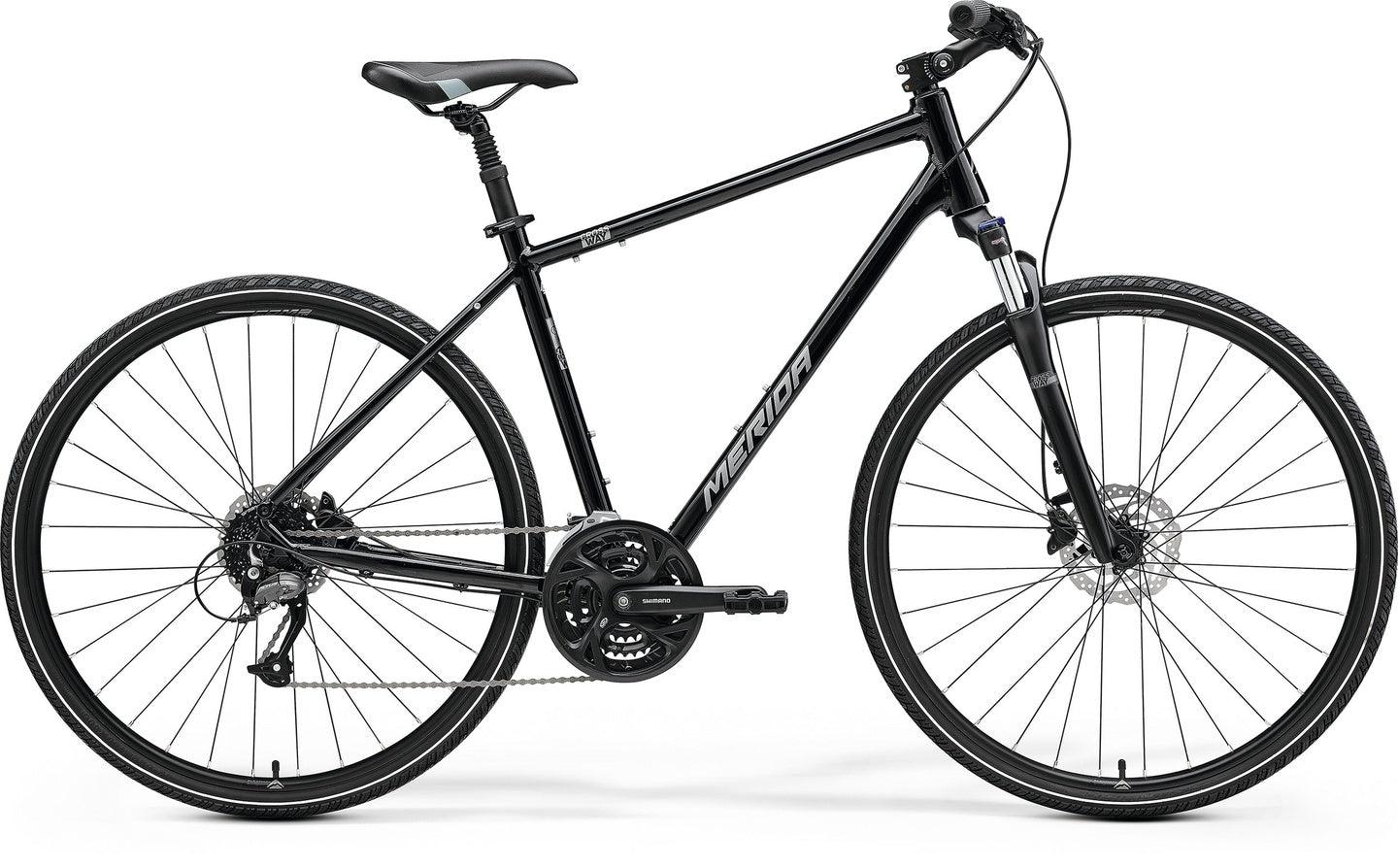 Merida Crossway 40 (Black(Silver)