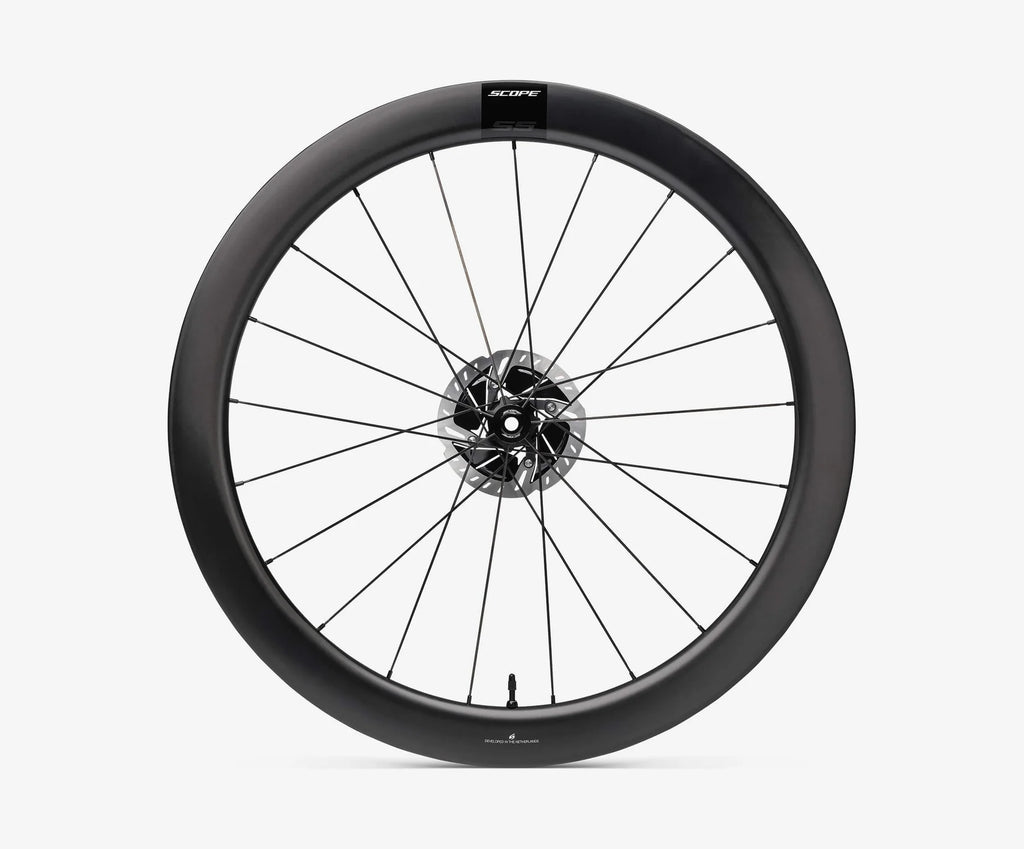 Scope S5 Aero Carbon Tubeless Disc Brake Wheel - Shimano/Sram (Black)