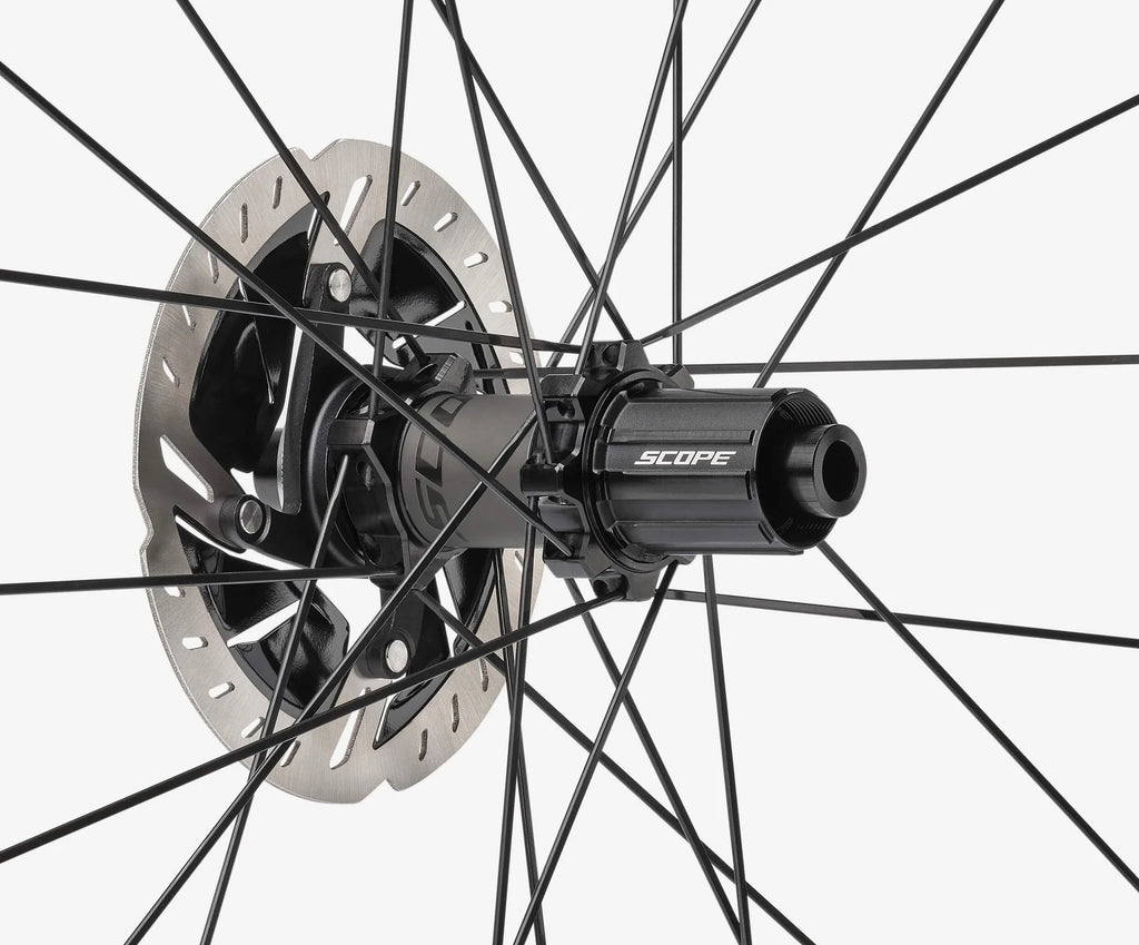 Scope S5 Aero Carbon Tubeless Disc Brake Wheel - Shimano/Sram (Black)