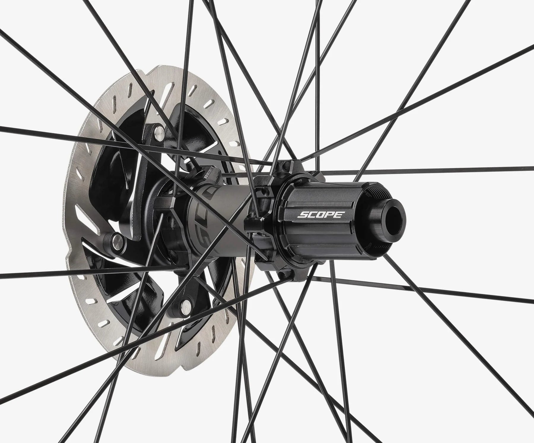 Scope S5 Aero Carbon Tubeless Disc Brake Wheel - Shimano/Sram (Black)