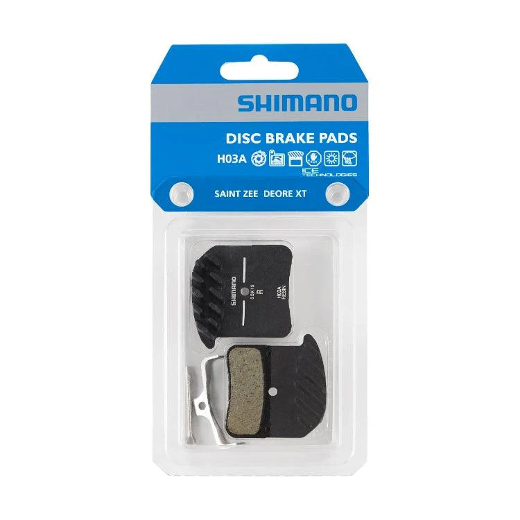 Shimano H03A-RF Resin Disc Brake Pads for Deore / Saint / Zee – Ice-Tech with Cooling Fins