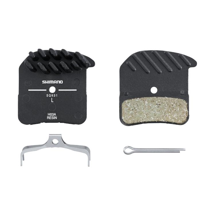 Shimano H03A-RF Resin Disc Brake Pads for Deore / Saint / Zee – Ice-Tech with Cooling Fins