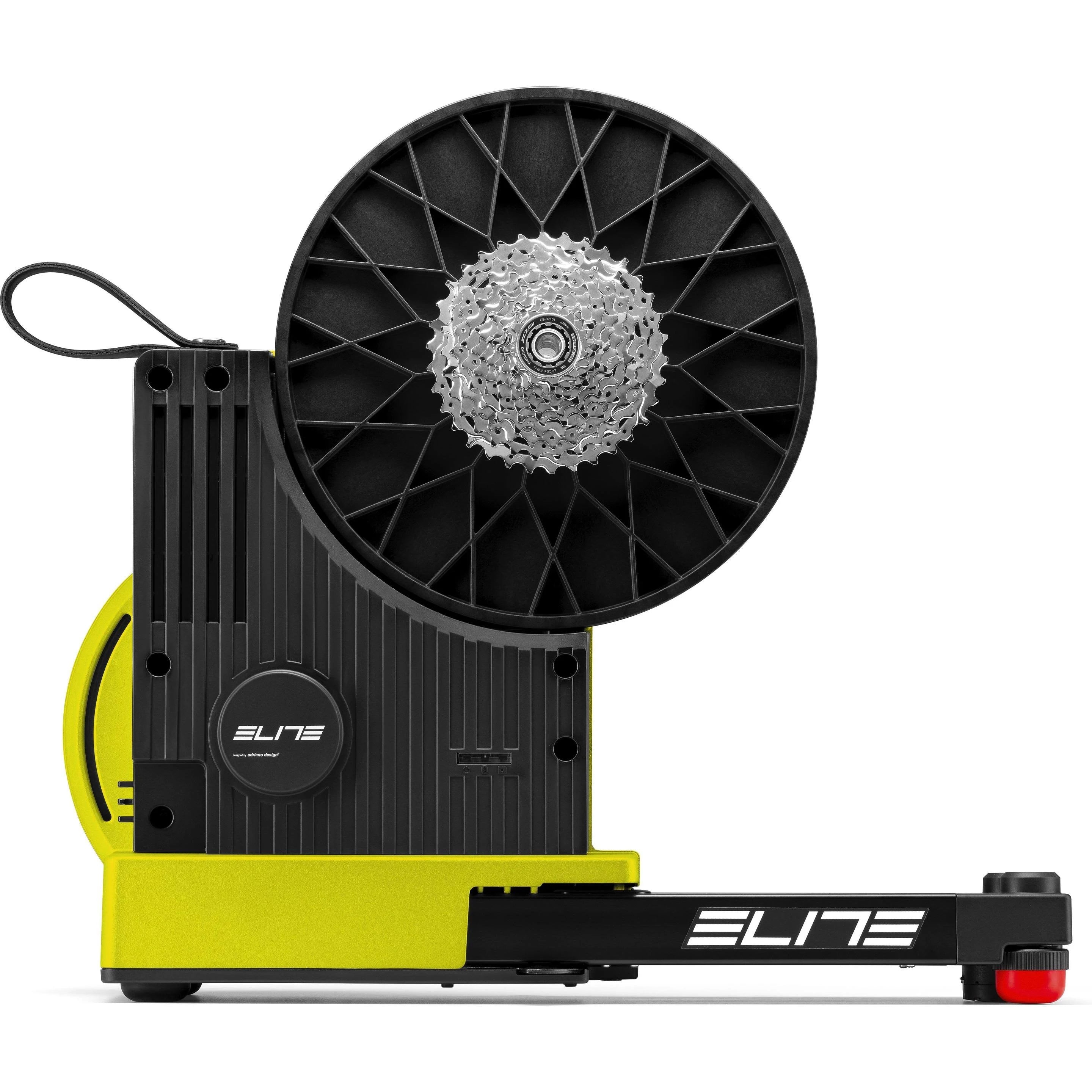 Elite Justo 2 Electromagnetic Direct Drive Smart Bicycle Trainer (Yellow)